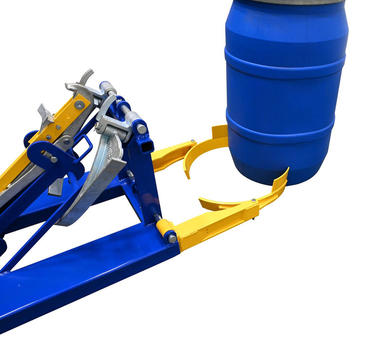 Vestil DFDL-3 steel deluxe combination fork mounted drum lifter - view 19