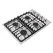 Cosmo 30-Inch Gas Cooktop with 4 Burners in Stainless Steel  (COS-DIC304) Cosmo