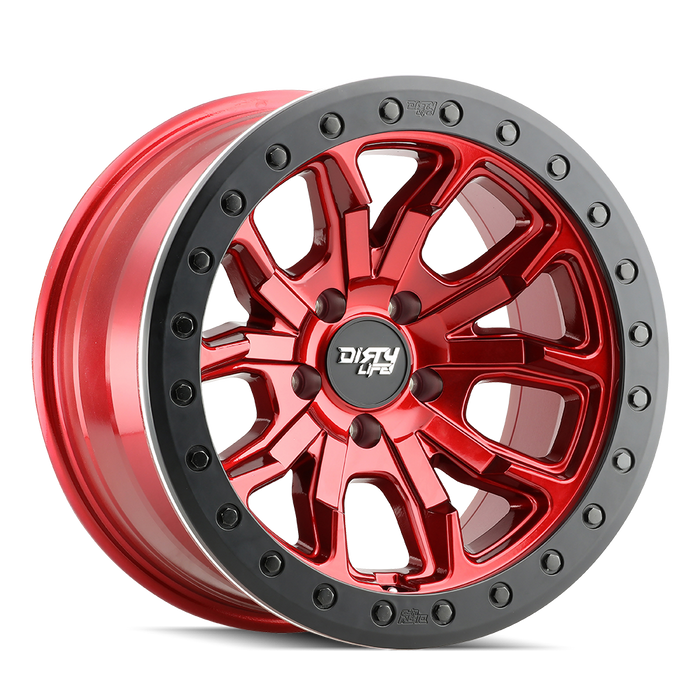 Dirty Life DT-1 Crimson Candy Red Wheel 1