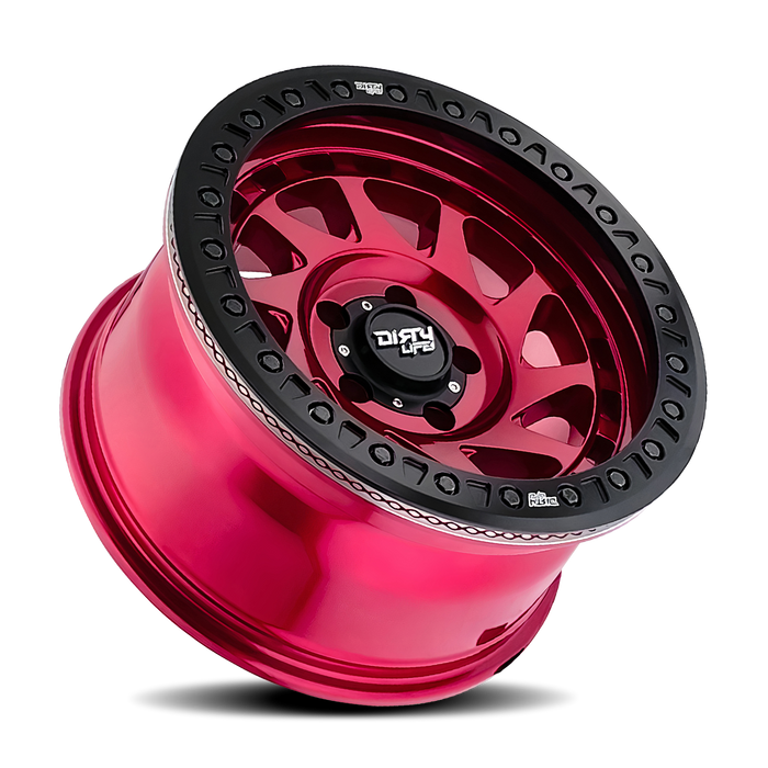 Dirty Life ENIGMA RACE Gloss Crimson Candy Red Wheel 2