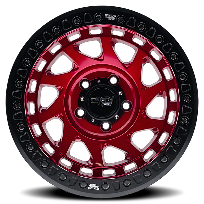 Dirty Life ENIGMA RACE Gloss Crimson Candy Red Wheel 3