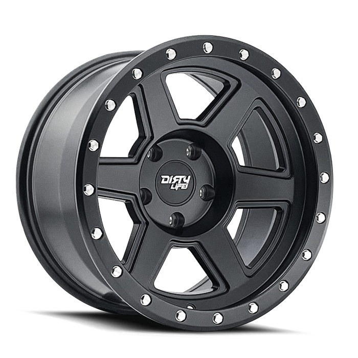 Dirty Life COMPOUND Matte Black Wheel 1