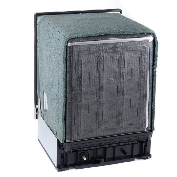 Cosmo 4-Piece Appliance Package - 36-Inch Dual Fuel Range, Wall Mount Range Hood, Dishwasher and Refrigerator in Stainless Steel (COS-4PKG-679) Cosmo