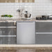 Cosmo 4-Piece Appliance Package - 30-Inch Single Oven Electric Range, Wall Mount Range Hood, Dishwasher, and Refrigerator in Stainless Steel (COS-4PKG-032) Cosmo