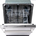 Cosmo 4-Piece Appliance Package - 30-Inch Gas Range, Island Range Hood, Dishwasher and Wine Cooler in Stainless Steel (COS-4PKG-100) Cosmo