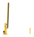 Vestil DJG-100-10 steel dock barricade electric/hydraulic - view 5