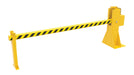 Vestil DJG-100MW steel dock barricade manual hand crank - view 2