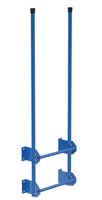 Vestil DKL-2-BL Steel Walk Through Dock Ladder 2 Step 300 lb. Capacity Blue