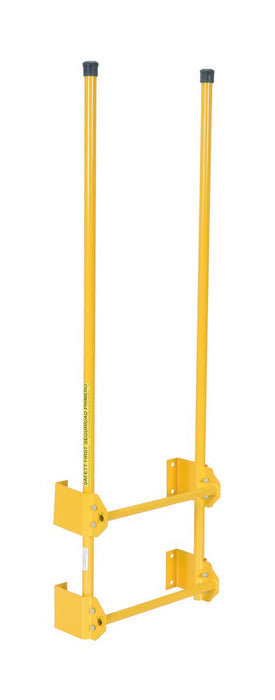 Vestil DKL-2 Steel Walk Through Dock Ladder 2 Step 300 lb. Capacity Yellow