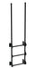 Vestil DKL-3-BK Steel Walk Through Dock Ladder 3 Step 300 lb. Capacity Black