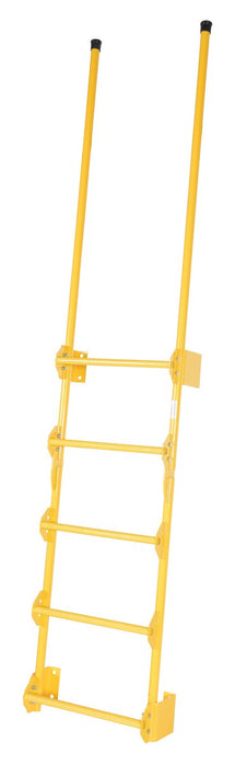 Vestil DKL-5 steel walk through dock ladder - view 2