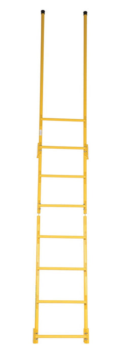Vestil DKL-8 steel walk through dock ladder - view 3
