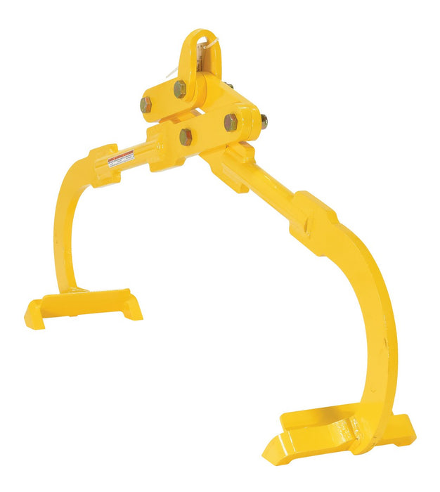 Vestil DLT-25 steel heavy duty die lifting tongs - view 2