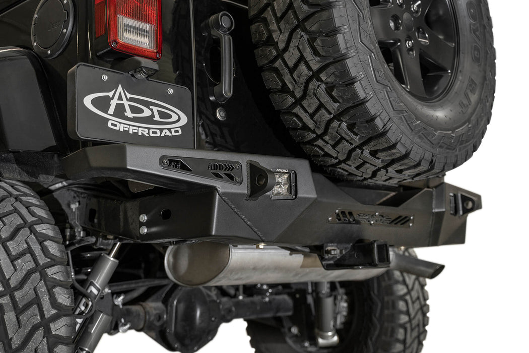 Addictive Desert Designs 2007-2018 Jeep Wrangler JK Stealth Fighter Rear Bumper Heritage – image 6 of 6
