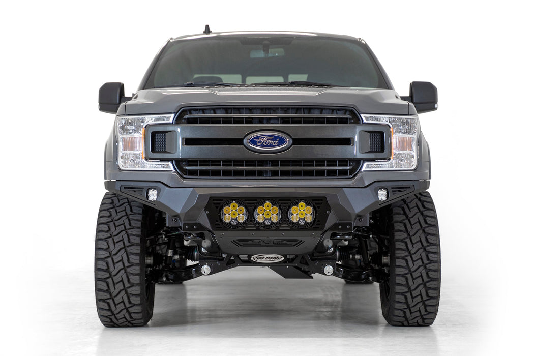 Addictive Desert Designs 2018-2020 Ford F-150 Bomber Front Bumper Baja Design Light Mounts Heritage – image 4 of 8