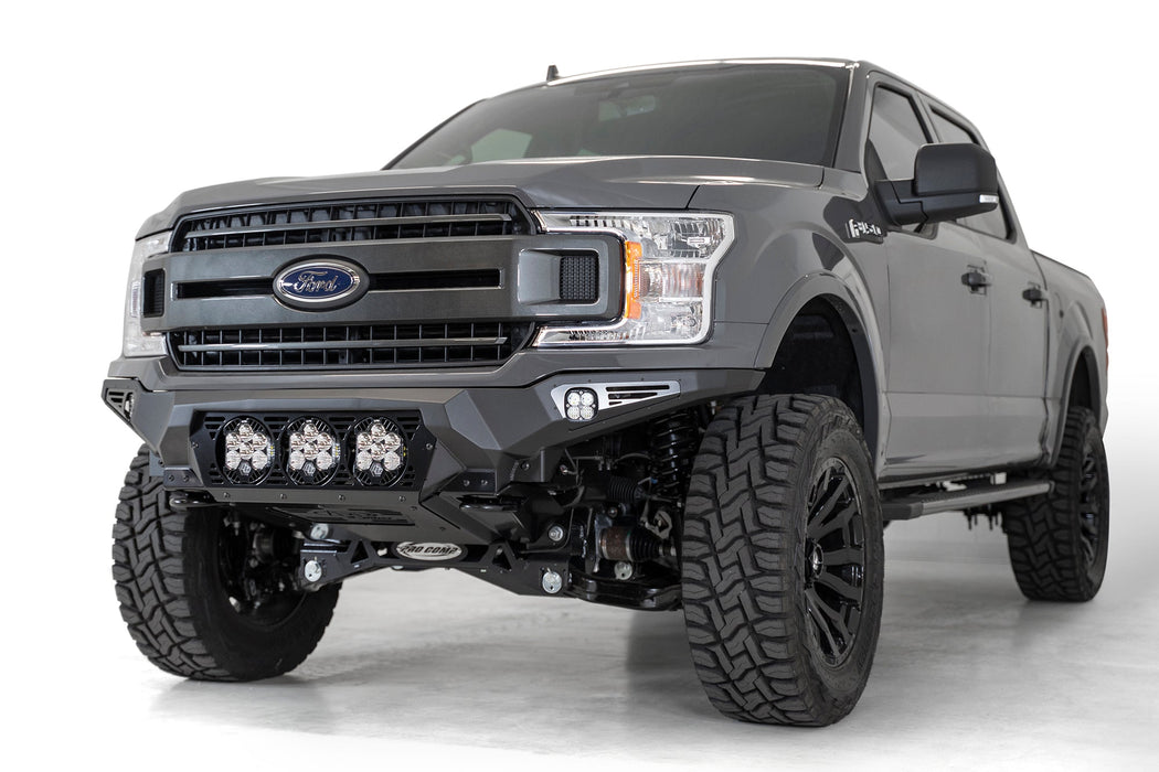 Addictive Desert Designs 2018-2020 Ford F-150 Bomber Front Bumper Baja Design Light Mounts Heritage – image 5 of 8