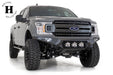 Addictive Desert Designs 2018-2020 Ford F-150 Bomber Front Bumper Baja Design Light Mounts Heritage – image 1 of 8