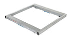 Vestil DOL-3636-8T Aluminum Pallet Dolly with Tilt 36 in. x 36 in. 6,000 lb. Capacity Silver