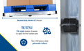 Vestil DOL-3642-10T aluminum pallet dolly with tilt feature overview 2