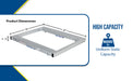 Vestil DOL-3642-10T aluminum pallet dolly with tilt feature overview 3
