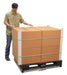 Vestil DOL-3648-8T aluminum pallet dolly with tilt - view 8