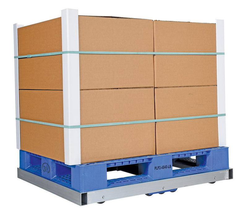 Vestil DOL-4048-10T aluminum pallet dolly with tilt - view 4