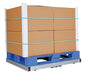 Vestil DOL-4048-10T aluminum pallet dolly with tilt - view 4