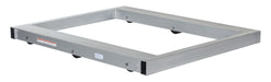 Vestil DOL-4048-6T Aluminum Pallet Dolly with Tilt 40 in. x 48 in. 4,000 lb. Capacity Silver