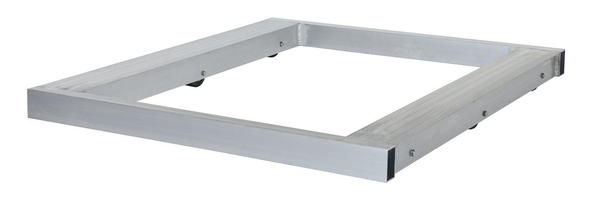 Vestil DOL-4048-6T aluminum pallet dolly with tilt - view 2