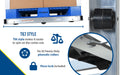 Vestil DOL-4848-6T-FL aluminum pallet dolly with tilt & floor lock feature overview 1