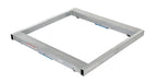 Vestil DOL-4848-8NT Aluminum Pallet Dolly 48 in. x 48 in. 6,000 lb. Capacity Silver
