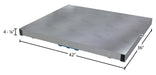 Vestil DOL-ST-3642-10T aluminum pallet dolly with solid top tilt feature overview 4