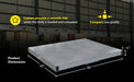 Vestil DOL-ST-4048-8T aluminum pallet dolly with solid top tilt feature overview 2