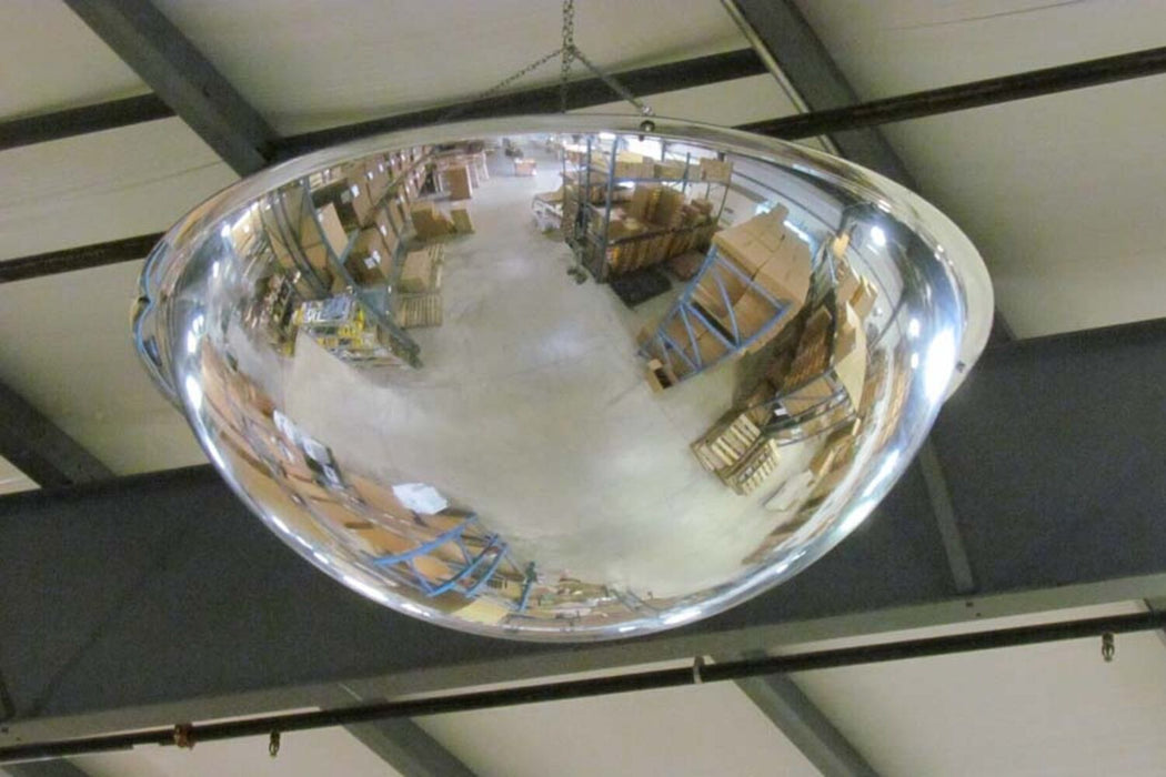 Vestil DOME-18 acrylic industrial dome mirror - view 3