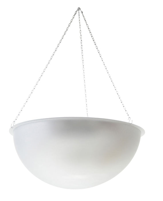 Vestil DOME-36 Acrylic Industrial Dome Mirror 38 in. Diameter 360 Degrees 40+ ft. Viewing Distance Covered Silver