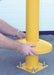 Vestil DOME-4.5 steel protective dome cover for - view 3