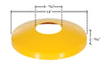 Vestil DOME-4.5 steel protective dome cover for dimensions diagram