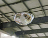 Vestil DOME-48 Acrylic Industrial Dome Mirror 48 in Diameter 360 Degrees 48+ Ft Viewing Distance Silver