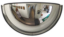 Vestil DOME-H18 Acrylic Industrial Dome Mirror 20 in. Diameter 180 Degrees Distance Covered 20+ ft. Viewing Distance Silver