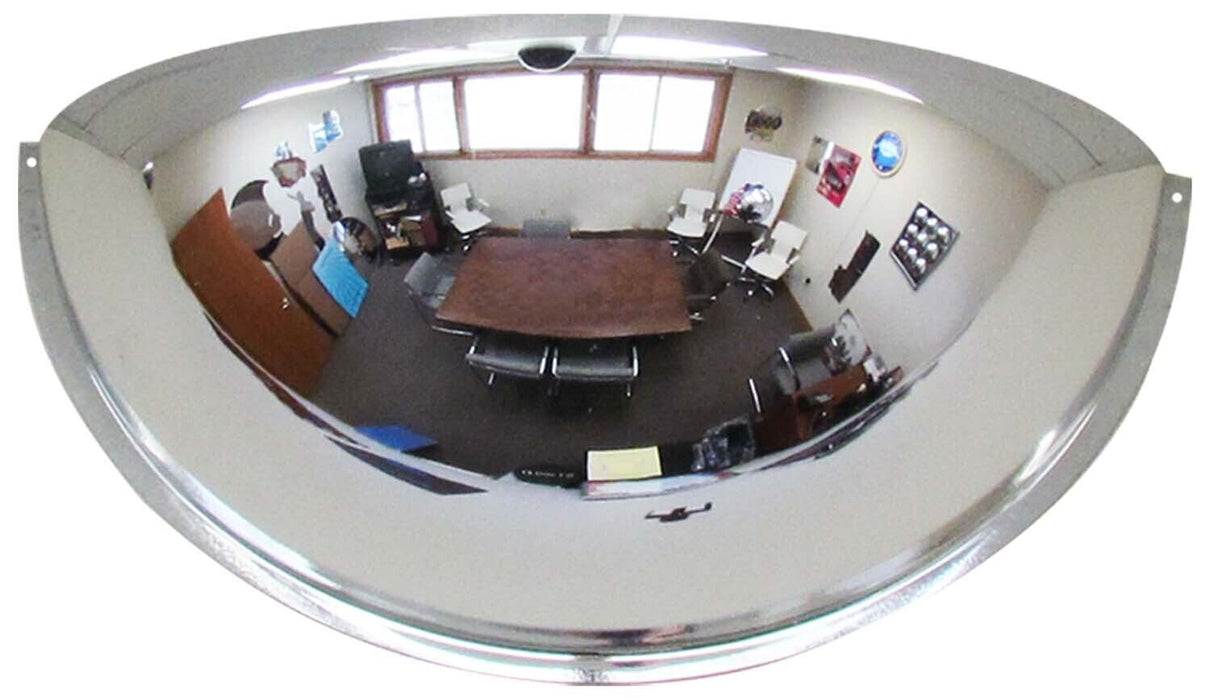 Vestil DOME-H18 acrylic industrial dome mirror - view 2