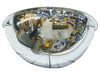 Vestil DOME-H26 Acrylic Industrial Dome Mirror 28 in. Diameter 180 Degrees Distance Covered 30+ ft. Viewing Distance Silver