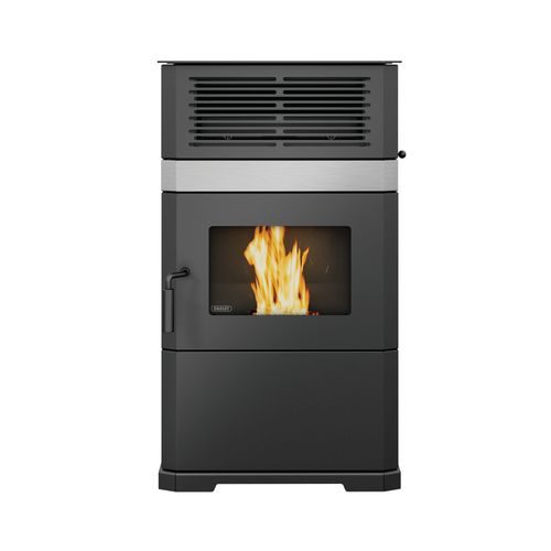 Drolet ECO-65R pellet stove - installation example