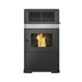 Drolet ECO-65R pellet stove - installation example