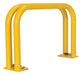 Vestil DPR-2616 Steel Dock Plate Storage Rack 26 in. x 6 in. Yellow