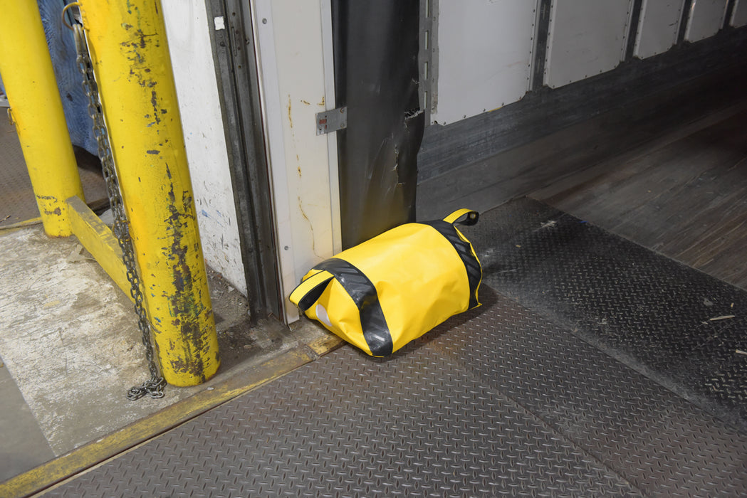 Vestil DRAFT-18-YL vinyl dock seal draft blocker - view 8