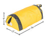 Vestil DRAFT-24-YL vinyl dock seal draft blocker dimensions diagram