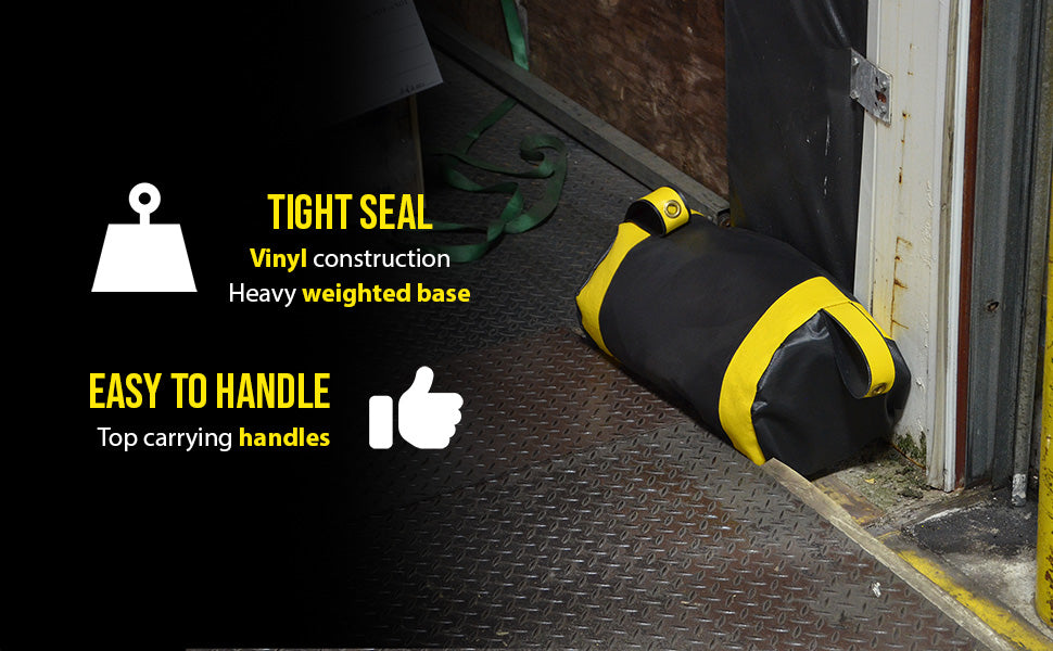 Vestil DRAFT-24 vinyl dock seal draft blocker feature overview 2
