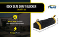 Vestil DRAFT-36 vinyl dock seal draft blocker feature overview 1