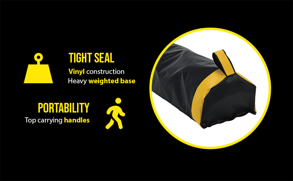 Vestil DRAFT-36 vinyl dock seal draft blocker feature overview 2