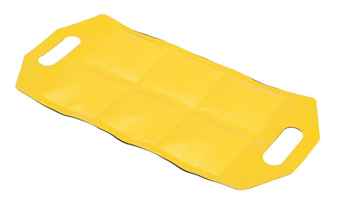 Vestil DRAFT-MT-18 Vinyl Dock Draft Mats 18 in. Usable Length Black / Yellow